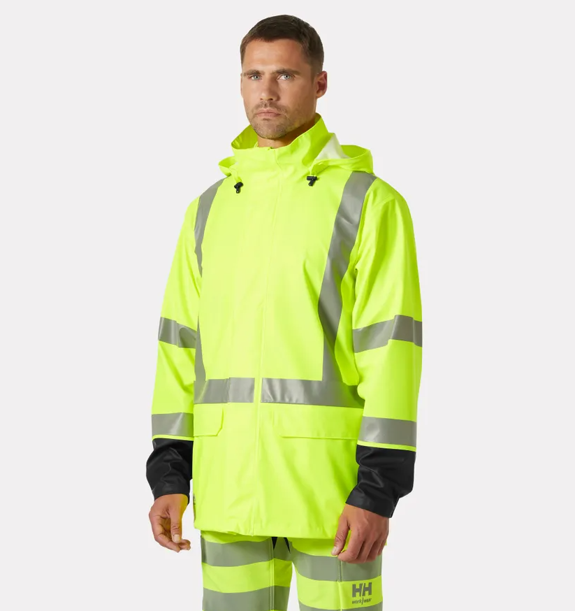 70155 Helly Hansen Addvis Hi Vis Rain Jacket Reflektörlü İş Montu