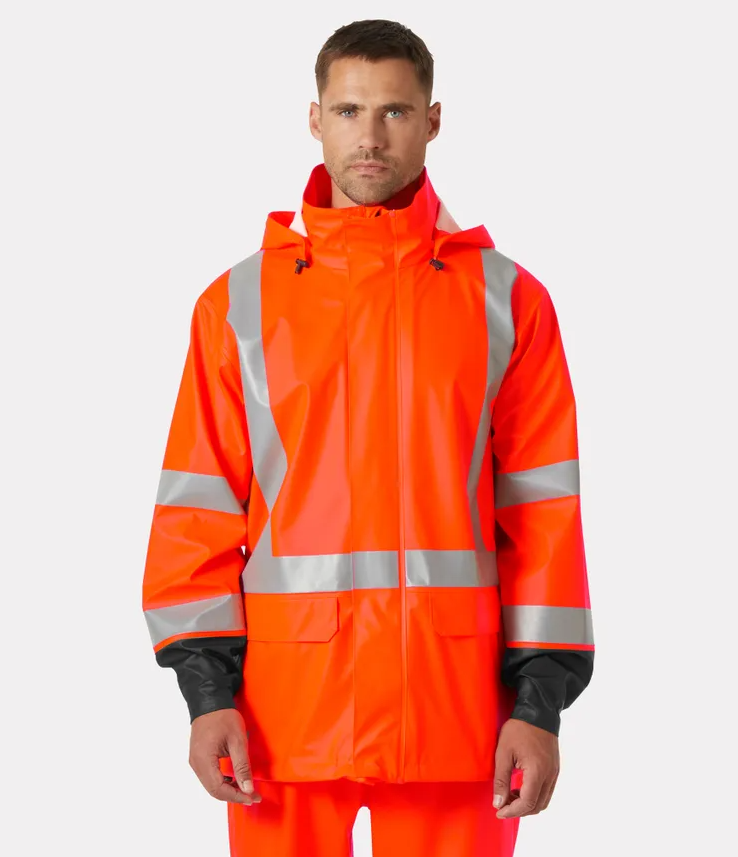 70155 Helly Hansen Addvis Hi Vis Rain Jacket Reflektörlü İş Montu