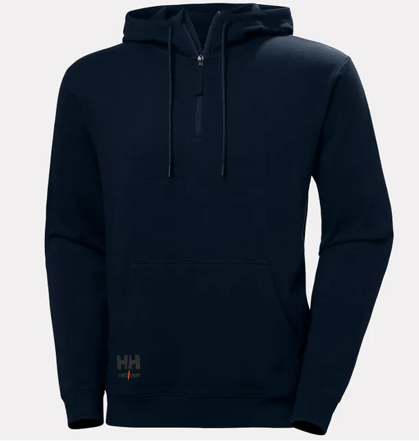 Helly Hansen Workwear Essential 1/4 Zip Hoodie -79330 Helly Hansen Workwear Essential 1/4 Zip Hoodie -79330