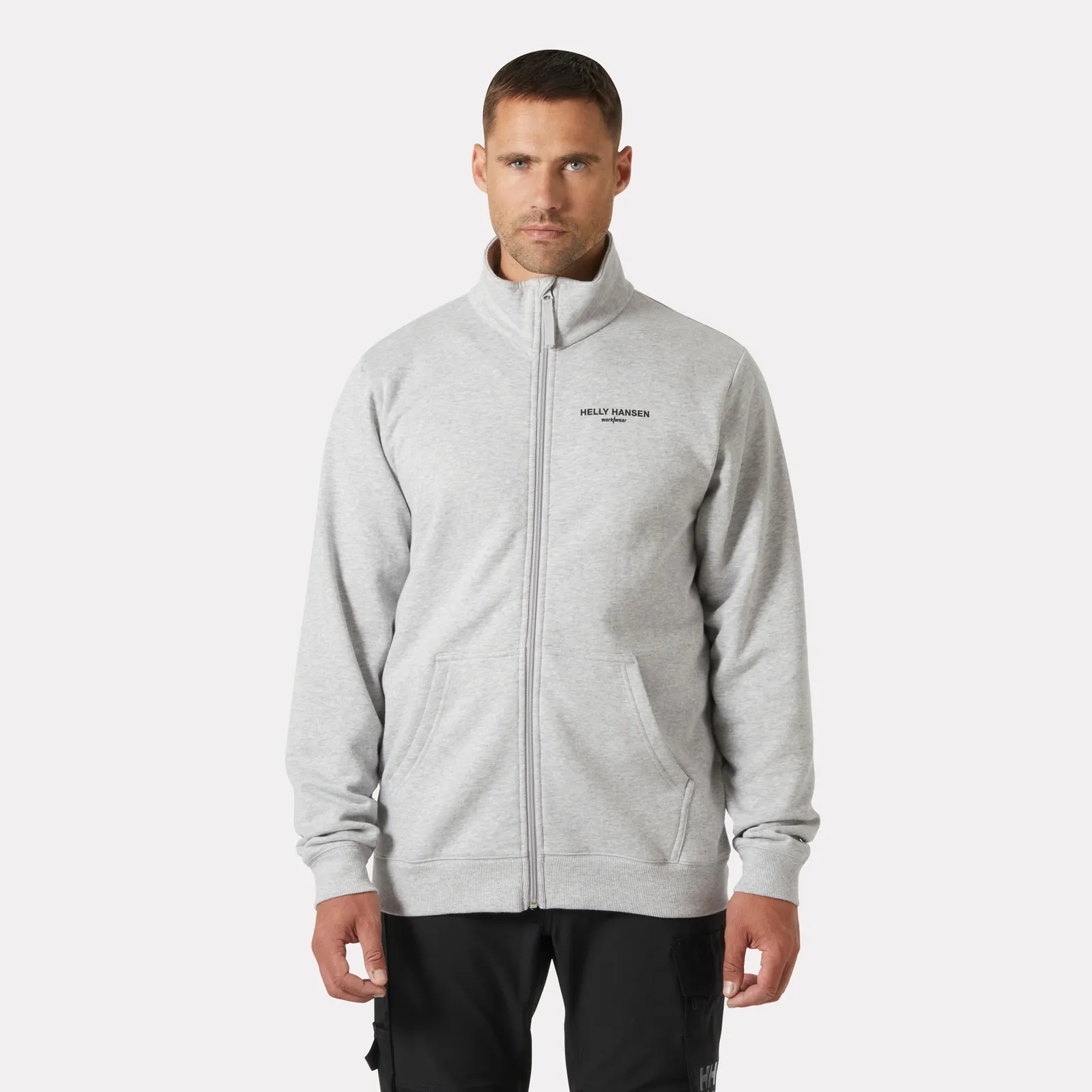 Klasik Logolu Fermuarlı Sweatshirt Klasik Logolu Fermuarlı Sweatshirt
