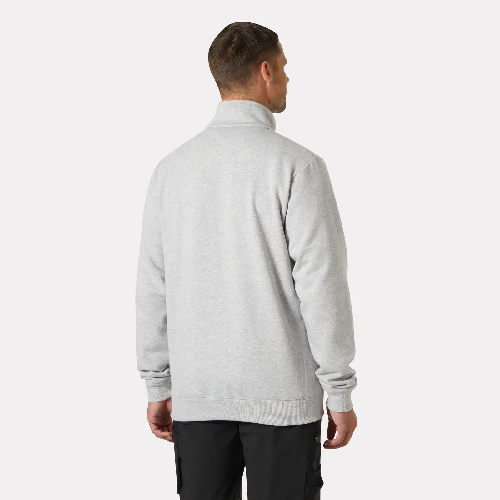 Klasik Logolu Fermuarlı Sweatshirt