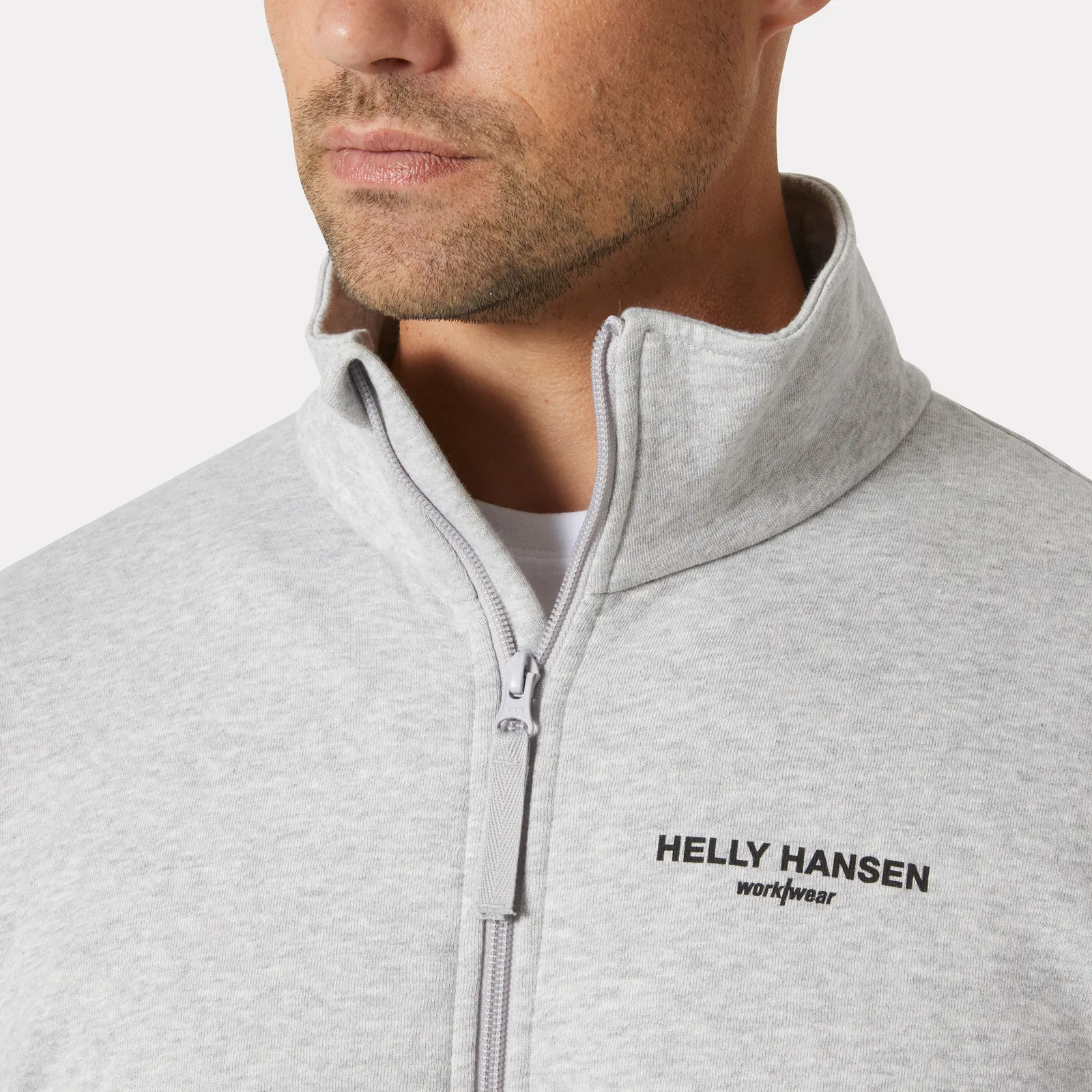 Klasik Logolu Fermuarlı Sweatshirt Klasik Logolu Fermuarlı Sweatshirt