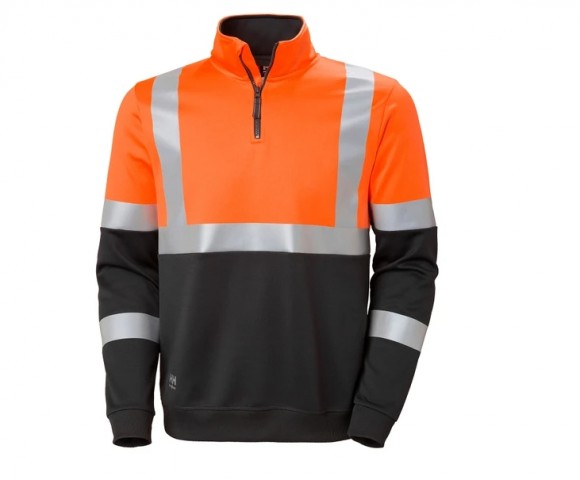 Helly Hansen Workwear Addvıs Half Zıp Sweatshirt Cl 1 -79257