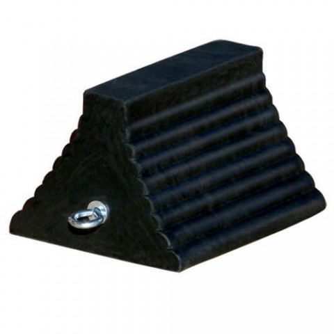 Checkers General-purpose Rubber Wheel Chock With Cored Bottom, Trucks & Trailers - Rc815