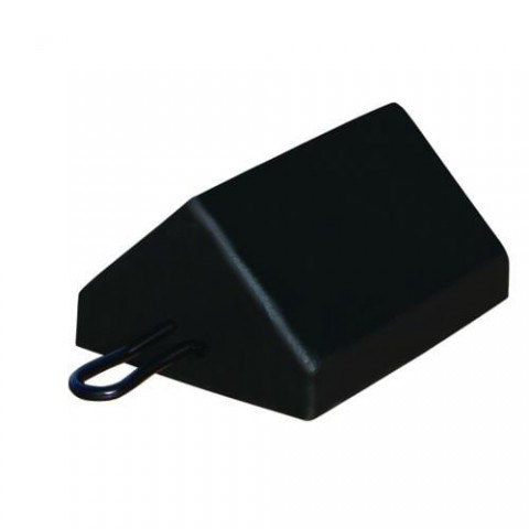 Checkers General-purpose Rubber Wheel Chock With Cored Bottom, Utility Vehicles - Rc450