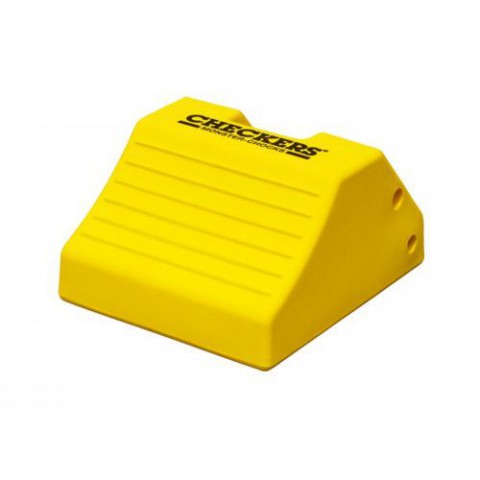 Checkers Heavy-duty Wheel Chock, 65-105 In. Tires, 275 Ton Capacity - Mc3010