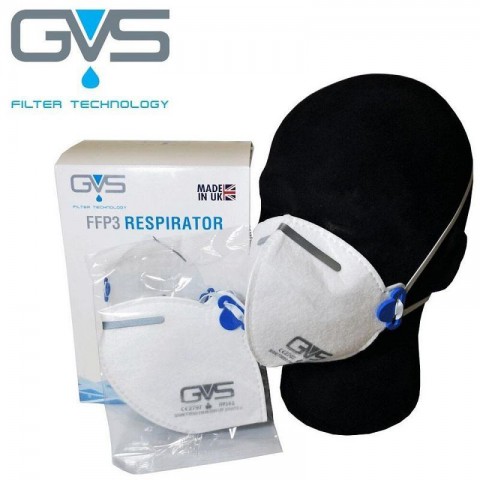 Gvs F31000 Ffp3 Ventilsiz Toz/partikül Maskesi
