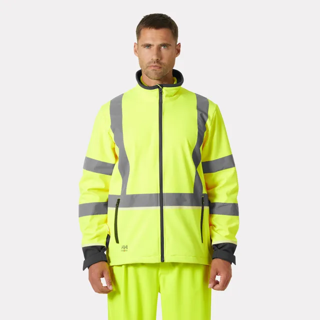 Helly Hansen UC-ME Softshell Jacket 74055 Reflektörlü İş Montu