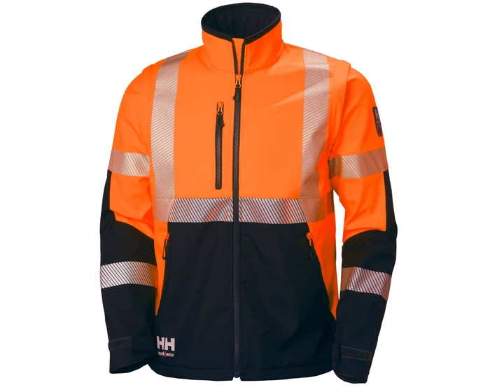Helly Hansen Workwear Icu Hı Vıs Softshell İşçi Montu -74272