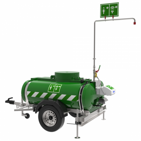 Hughes Mobil Bağımsız ısıtmalı Güvenlik Duşu - 1200 Litre