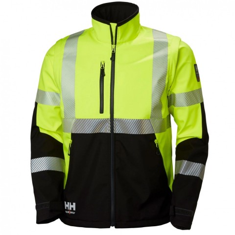 Helly Hansen Workwear Icu Hı Vıs Softshell İşçi Montu -74272